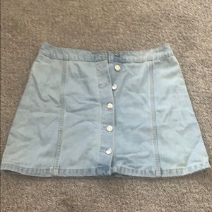 Women’s denim skirt